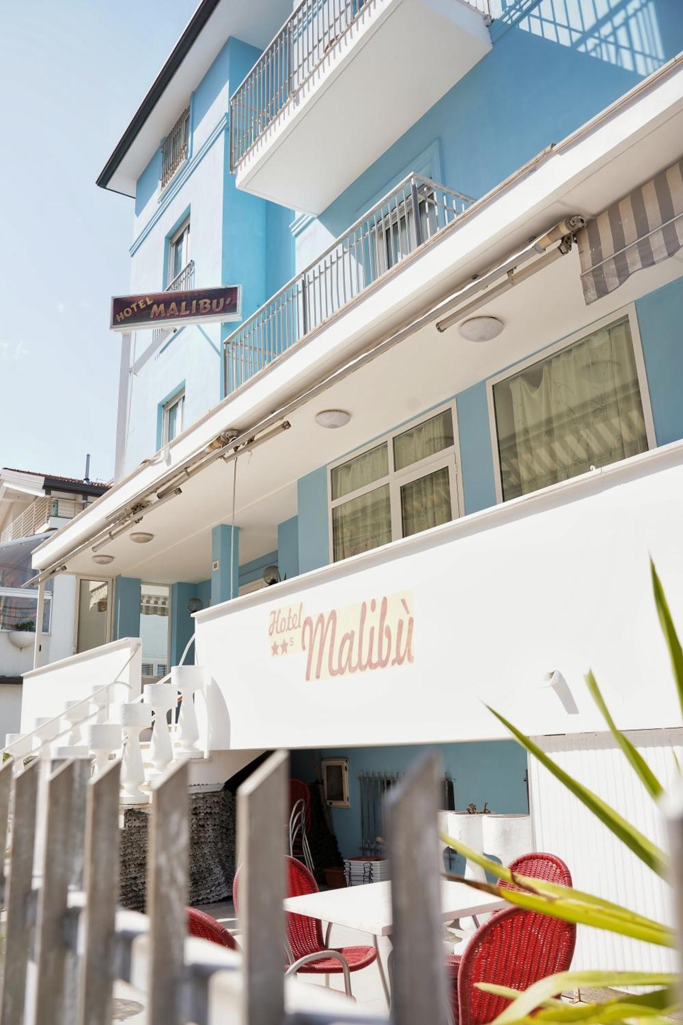 Hotel Malibu Mare Rimini Exterior foto